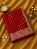 Pure Crepe Satin Silk Saree