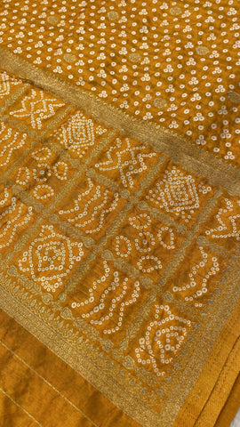 Premium Semi Bhandani Saree