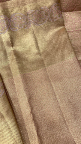 Bridal Semi Tissue Silk Saree ✨