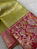 Premium Bridal Semi Tissue Silk Saree