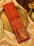 Pure zari handloom Kanjeevaram silk saree- Silk mark certified- PS2464