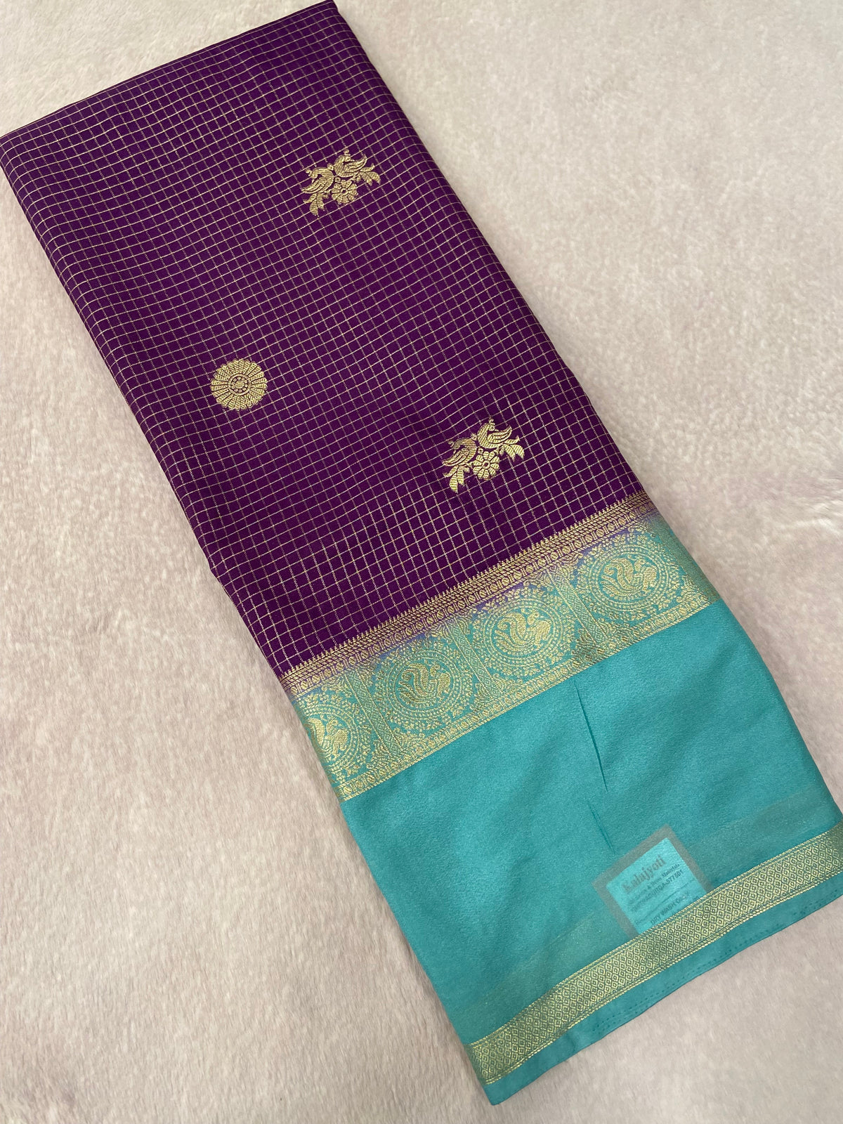 Premium Semi Mysore Crepe Silk Saree