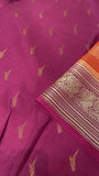 Pure Mix Mysore Crepe Silk Saree