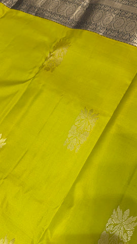 Pure Kanjeevaram silk mark certified saree