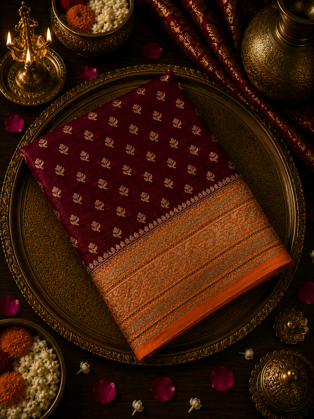 Pure Mix Crepe Silk Saree
