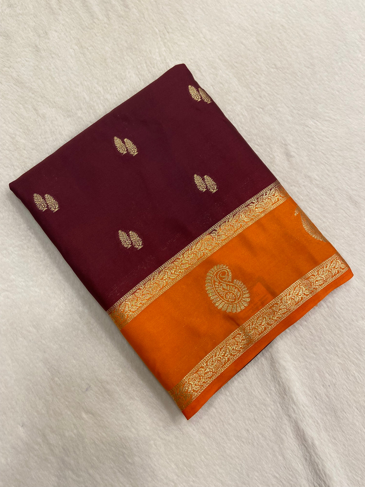 Semi Mysore Silk Saree✨