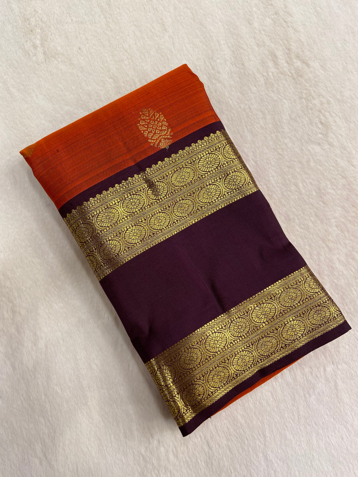 Pure zari handloom Kanjeevaram silk mark certified saree