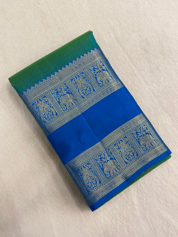 Pure zari handloom Kanjeevaram silk mark certified saree