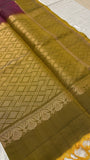 Pure Kanjeevaram Soft Silk Saree