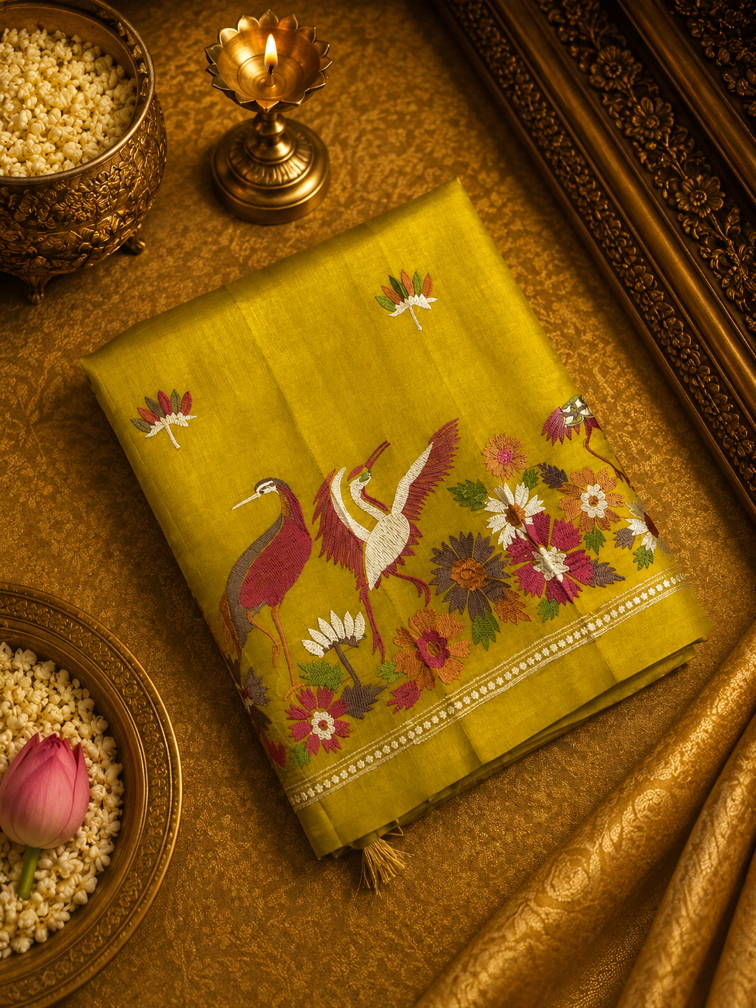 Premium Butter Silk Saree