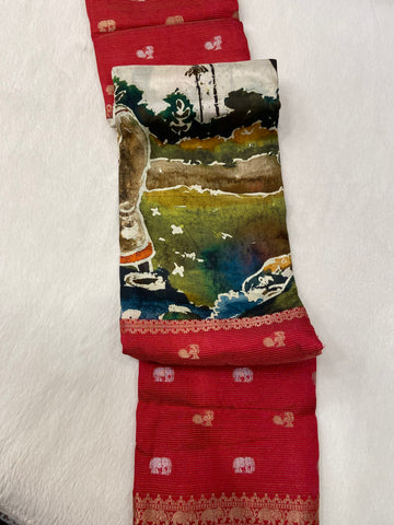 Premium Viscose Silk Saree