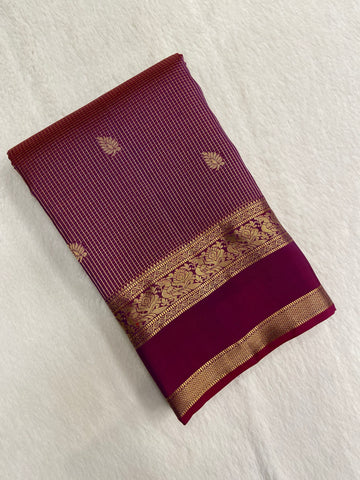 Half Mix Kanjeevaram Silk Saree