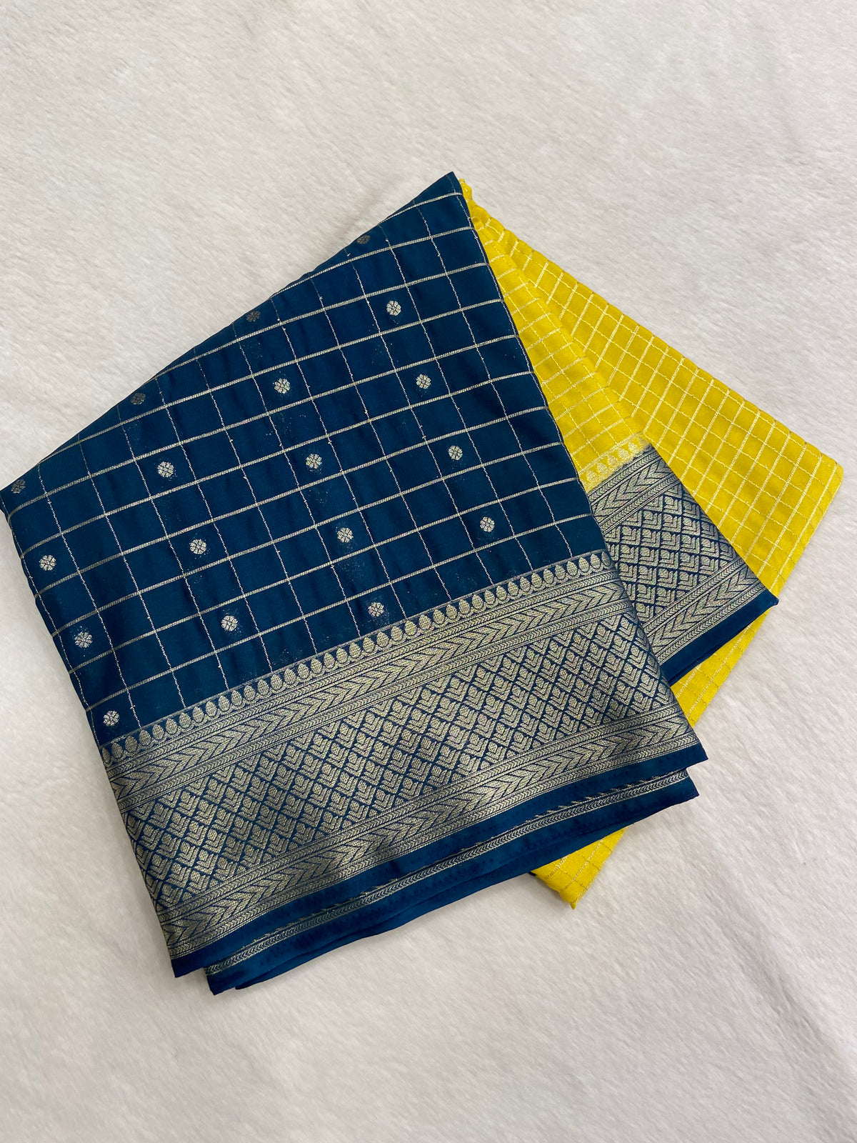 Pure Mix Crepe Mysore Silke Saree ✨