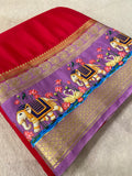 Premium Crepe Semi Mysore Silk Saree- 902663