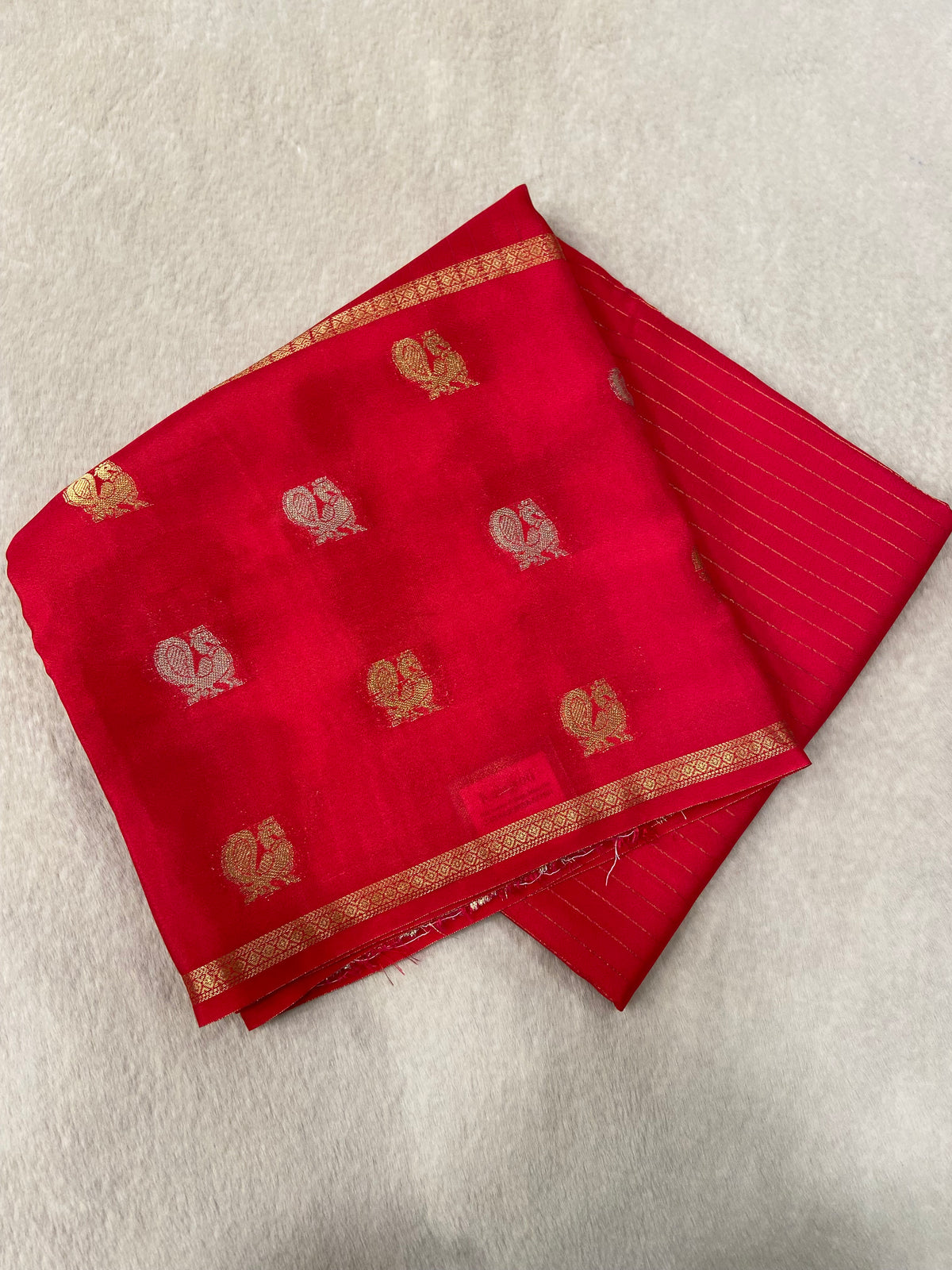Pure Mix Semi Crepe Mysore Silke Saree💗