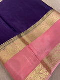 Pure Mix Crepe Mysore Silke Saree - 902772