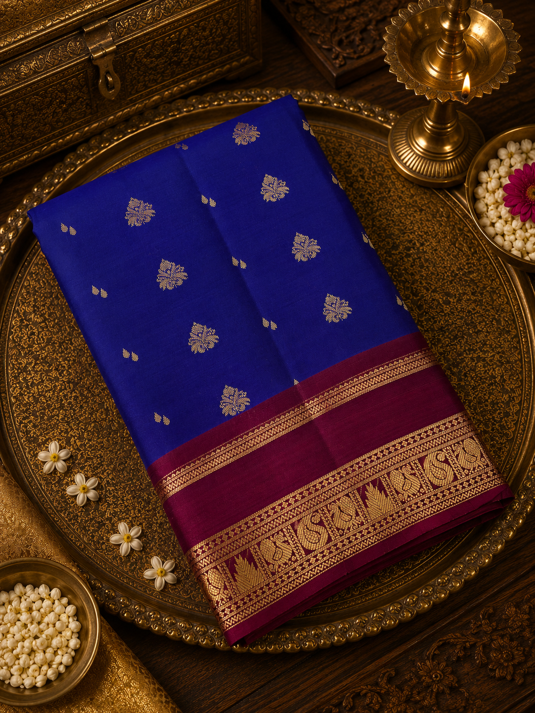 Pure Kanjeevaram Silk Saree