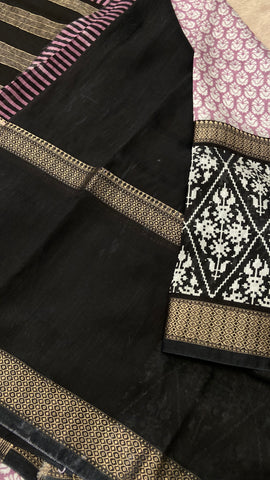 Premium Semi Chanderi Saree🌸