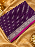 Premium Banarasi Crepe Satin Silk Saree -902860