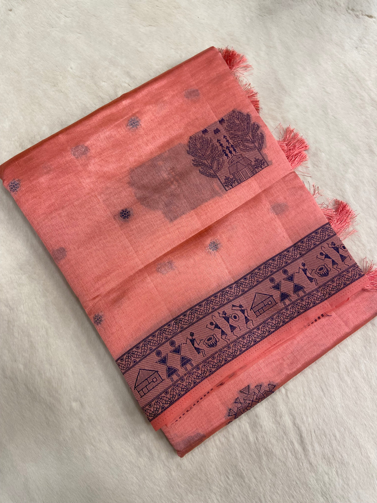 Butter silk saree