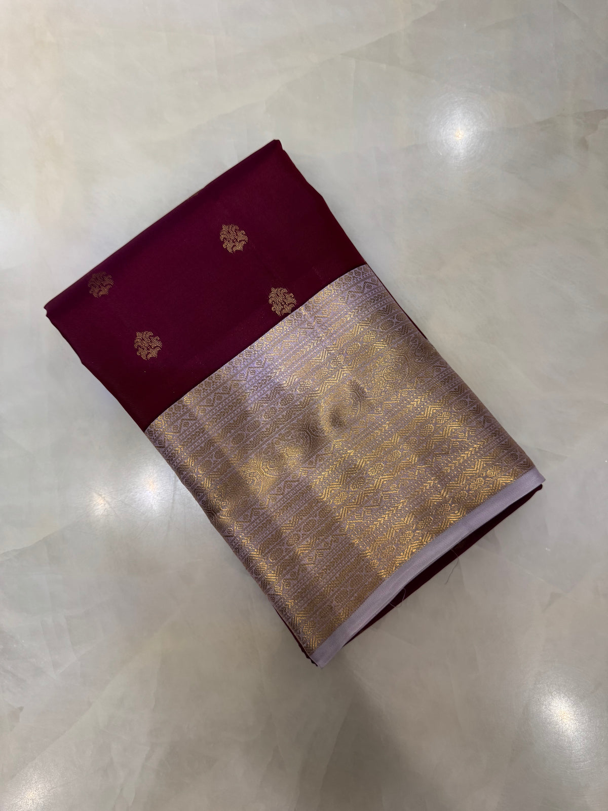Half mix Kanjeevaram silk saree