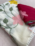 Chiffon Embroidery Saree