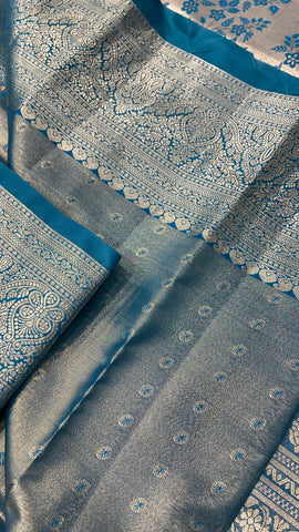 Bridal Semi Tissue Silk Saree