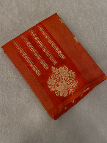 Pure Chinnon Saree