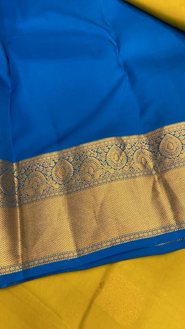 Half mix Kanjeevaram silk saree