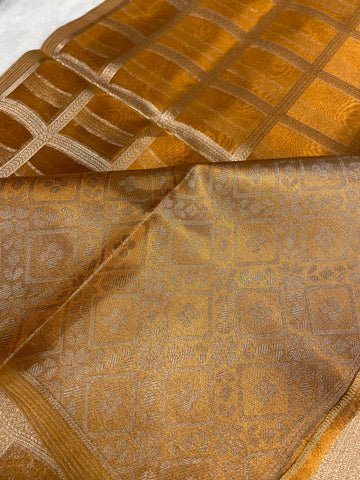 Tissue Organza Silk saree
