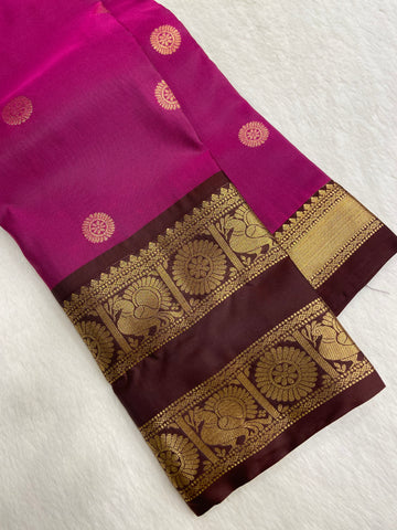 Premium Mini Kanchi Silk Saree