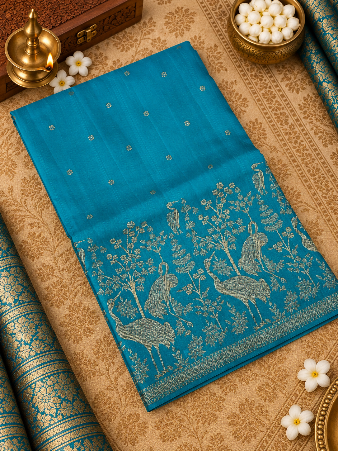 Premium Tassar Silk Saree - 902082