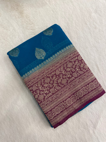 Semi Khaddi Georgette💫