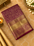 Premium Bridal Semi Kanchipuram Silk Saree -RF1324