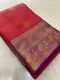 Pure Kanjeevaram silk saree- Silk mark certified- PS2502