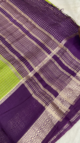 Semi Mysore Silk Saree