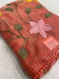 Chiffon Embroidery Saree