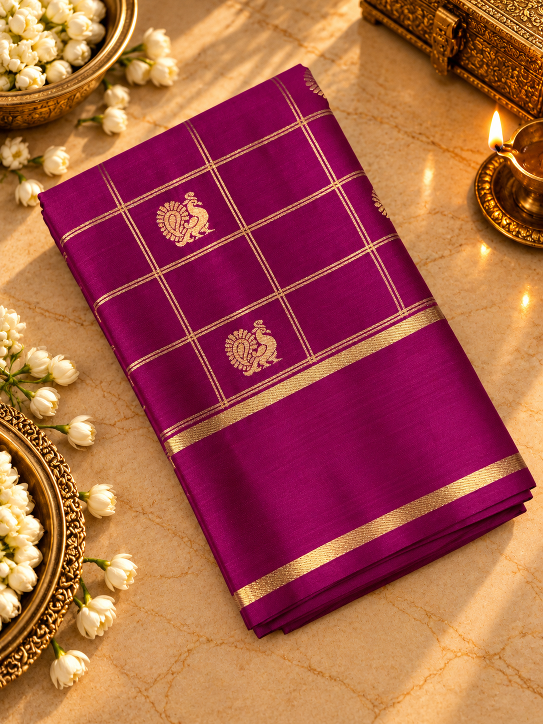 Premium Mini Kanchi Silk Saree-902480