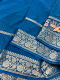 Premium Crepe Mysore Silk Saree With Embroidery - 903014