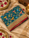 Premium Pashmina Silk Saree - 902379
