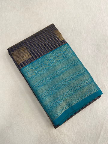 Mini kanchi Silk Saree