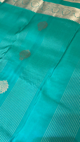Half mix Kanjeevaram silk saree