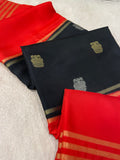 Pure Mix Mysore Crepe Silk Saree
