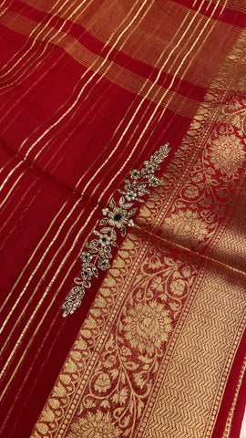 Pure Chinnon Saree