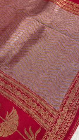 Russian Crepe Silk Saree 🩷