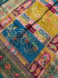 Premium Banarasi Crepe Kalamkari Saree