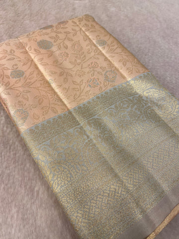 Bridal Semi Tissue Silk Saree