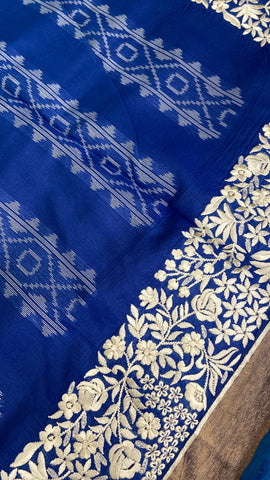 Raw mango silk saree