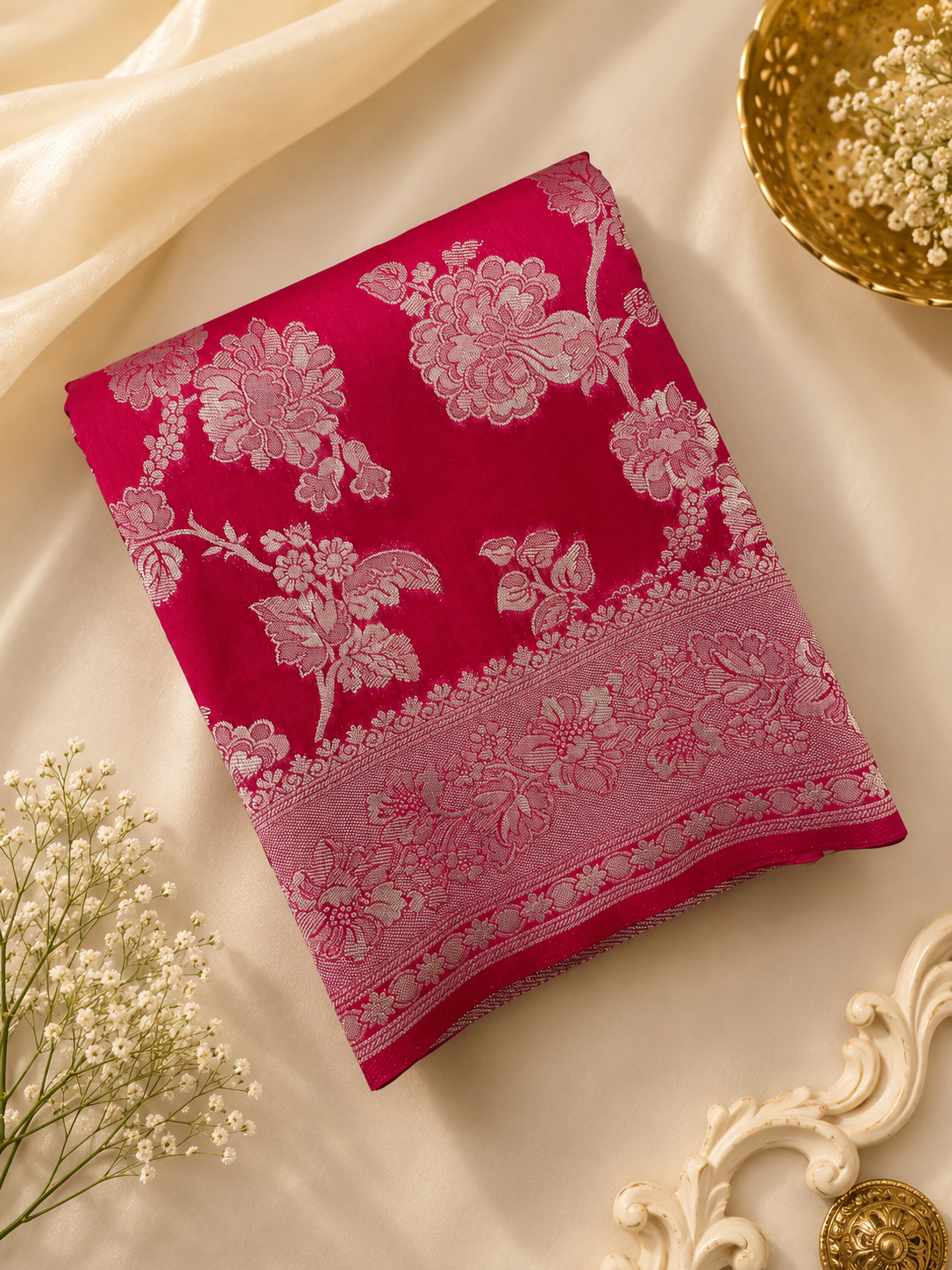 Russian Georgette Saree 💗