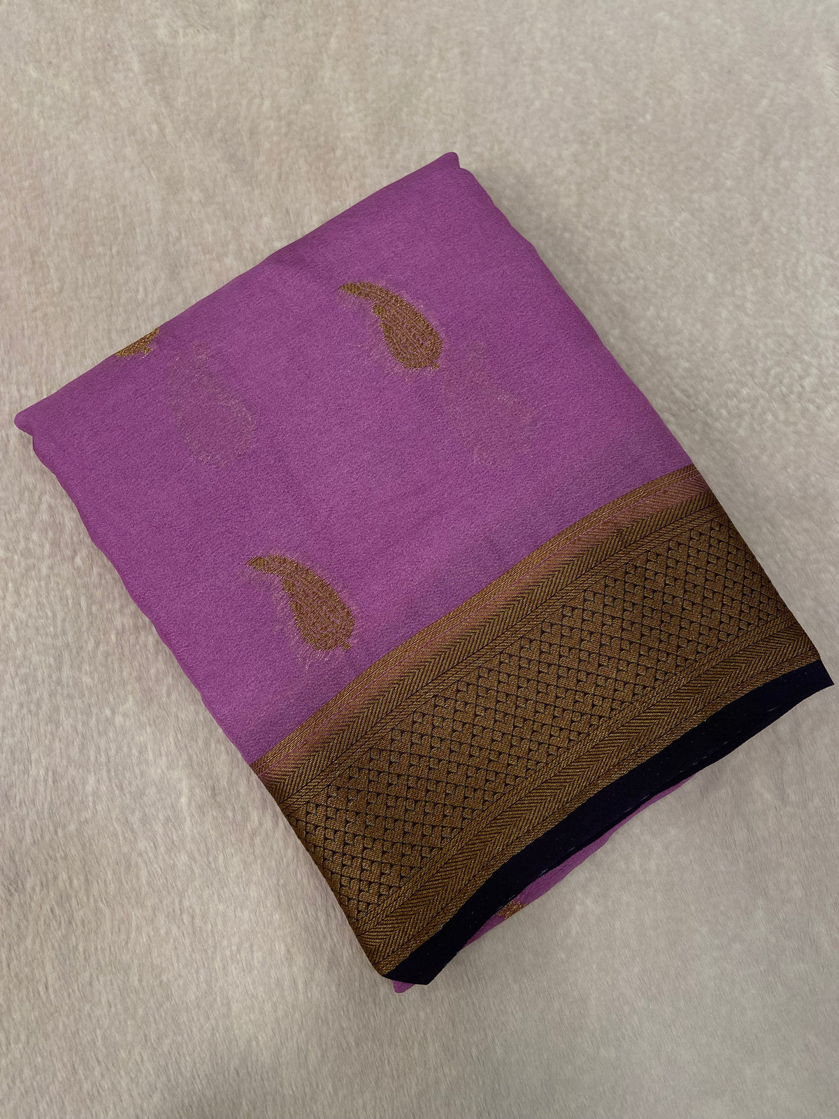 Crepe Viscose Silk Saree